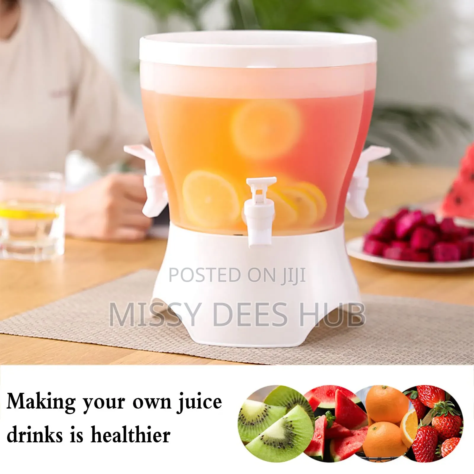 3 Chamber Juice Dispenser