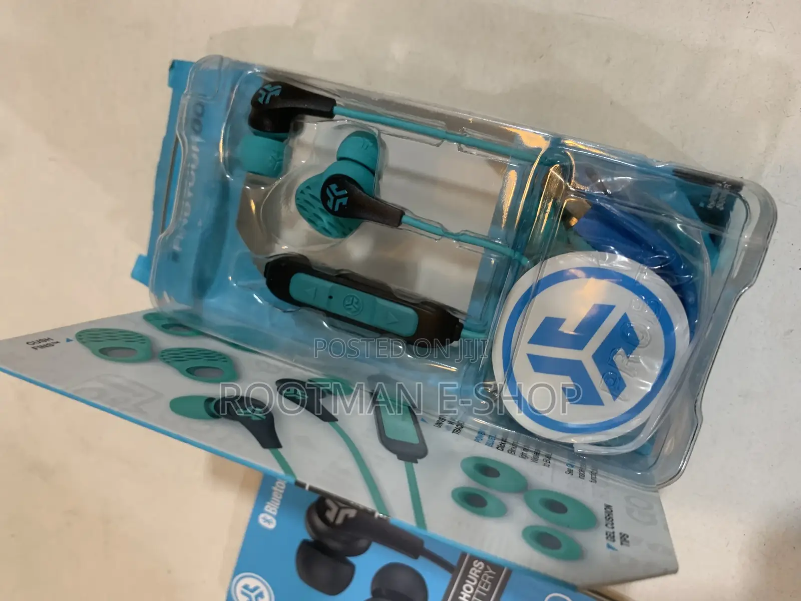 Jlab Blue Signature Wireless Earbuds