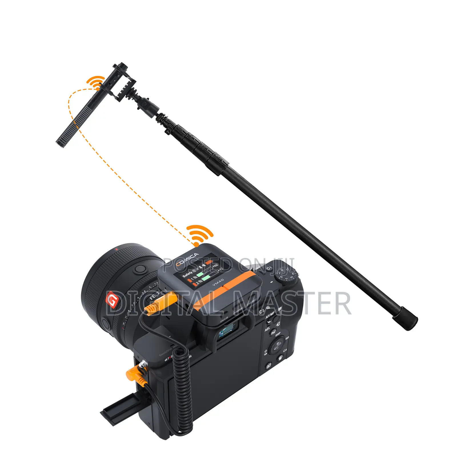 Comica VM40 COMBO Wireless Shotgun Microphone System