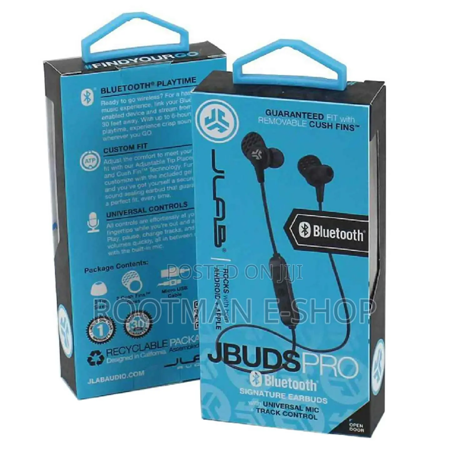 Jlab Jbuds Signature Pro Bluetooth Earbuds Black