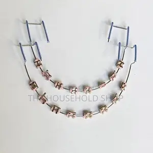Fake / Fashion Clip on Braces for Teeth (No Glue Needed)