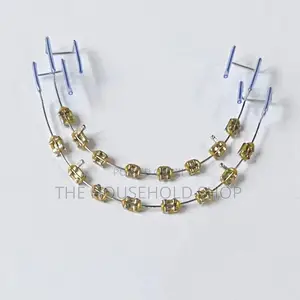 Fake / Fashion Clip on Braces for Teeth (No Glue Needed)
