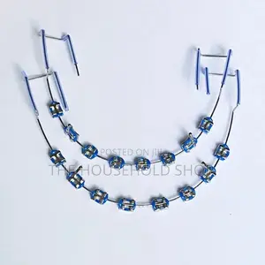 Fake / Fashion Clip on Braces for Teeth (No Glue Needed)