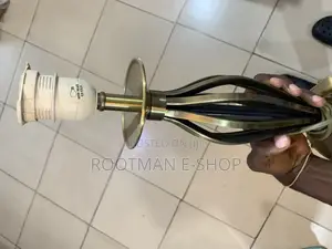 Quality Heavy Vintage Brass Antique Swirl Table Lamp