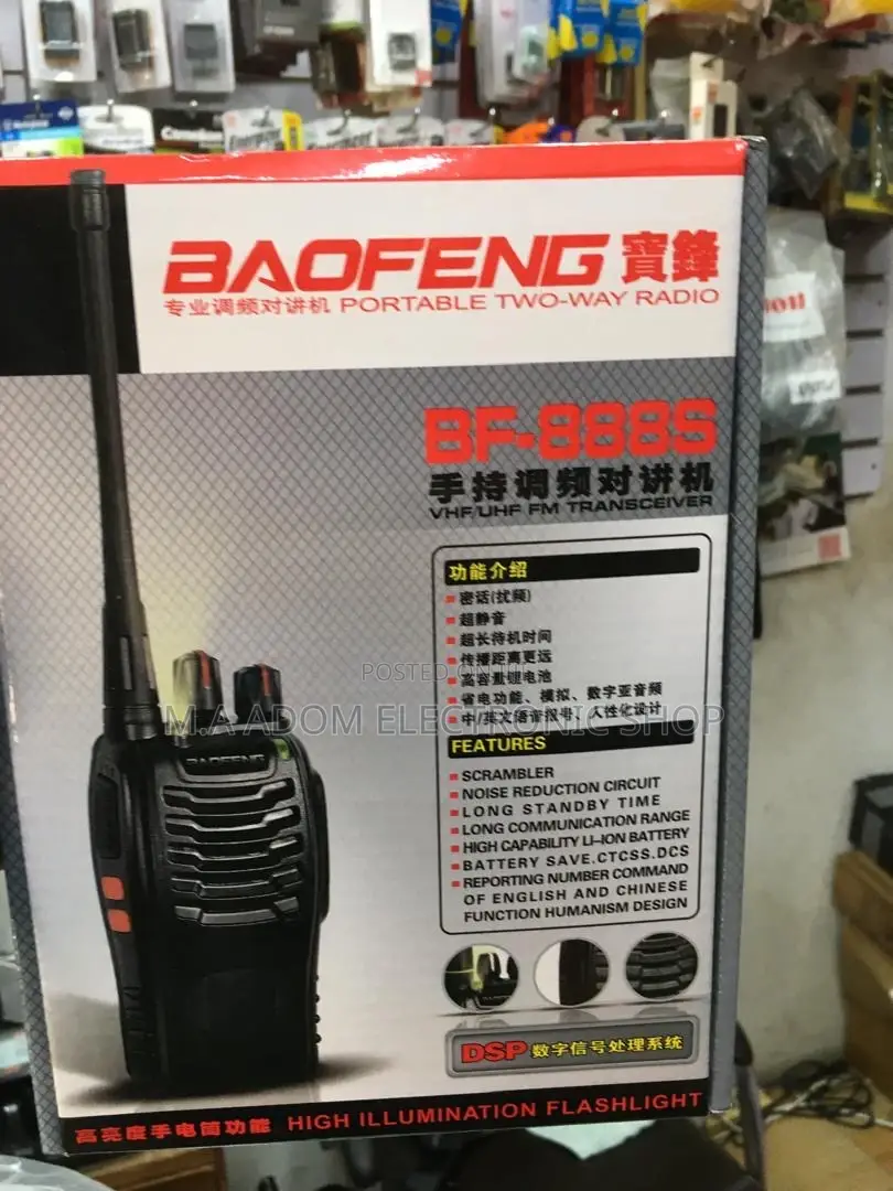 Portable Baofeng Two-Way Radio:Stay Connected, Explore More.