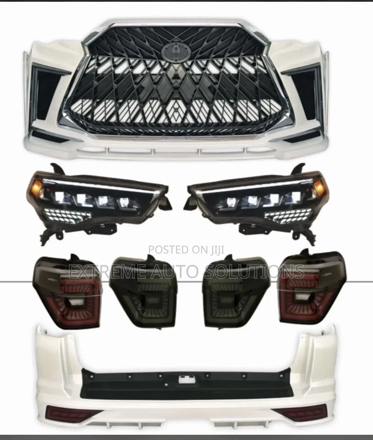 4 Runner 2010-2021 Upgrade Lexus Front Bumper
