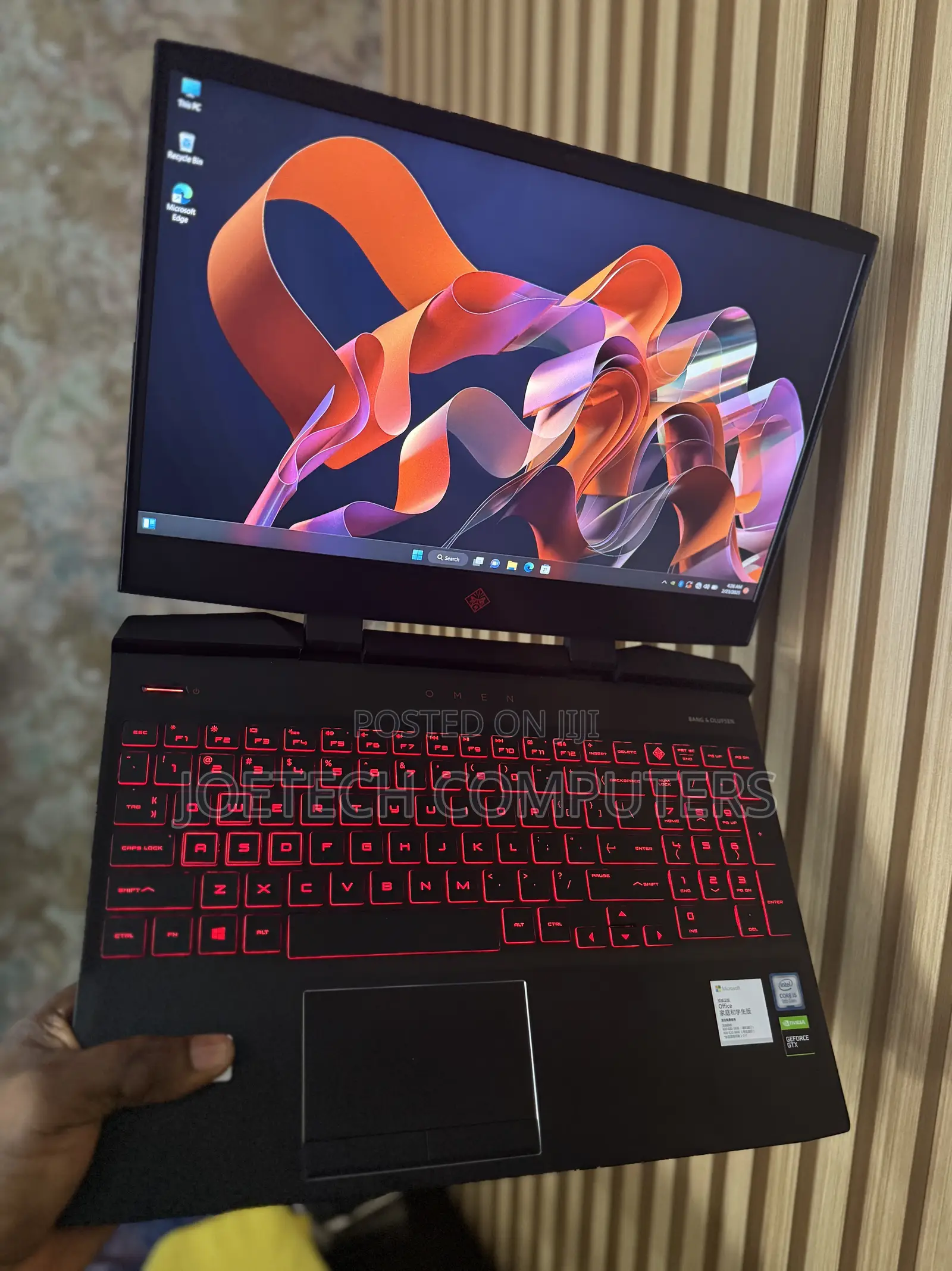 New Laptop HP Omen 15 16GB Intel Core I5 SSD 512GB