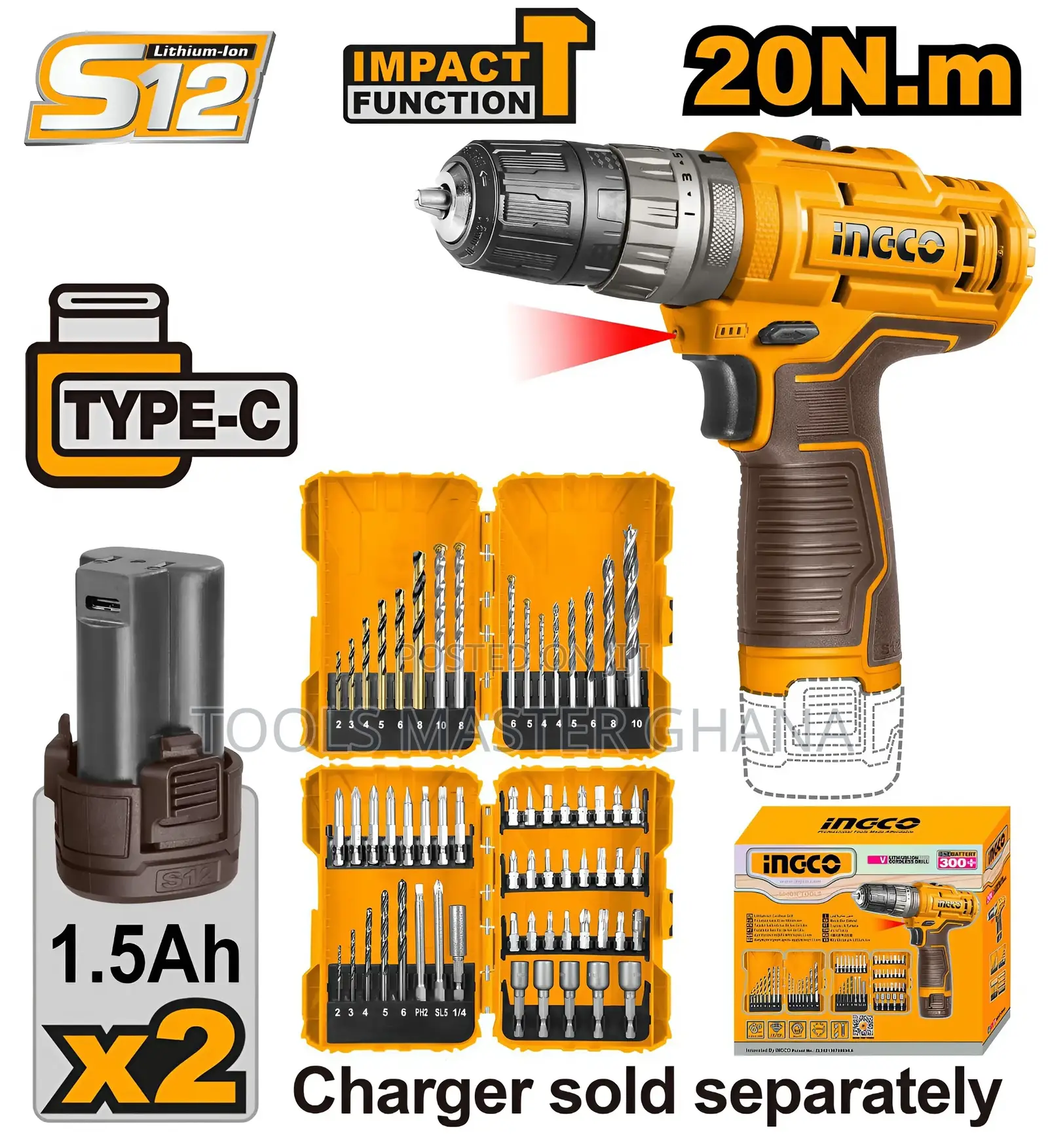 Cordless Impact Drill - Cosli23114
