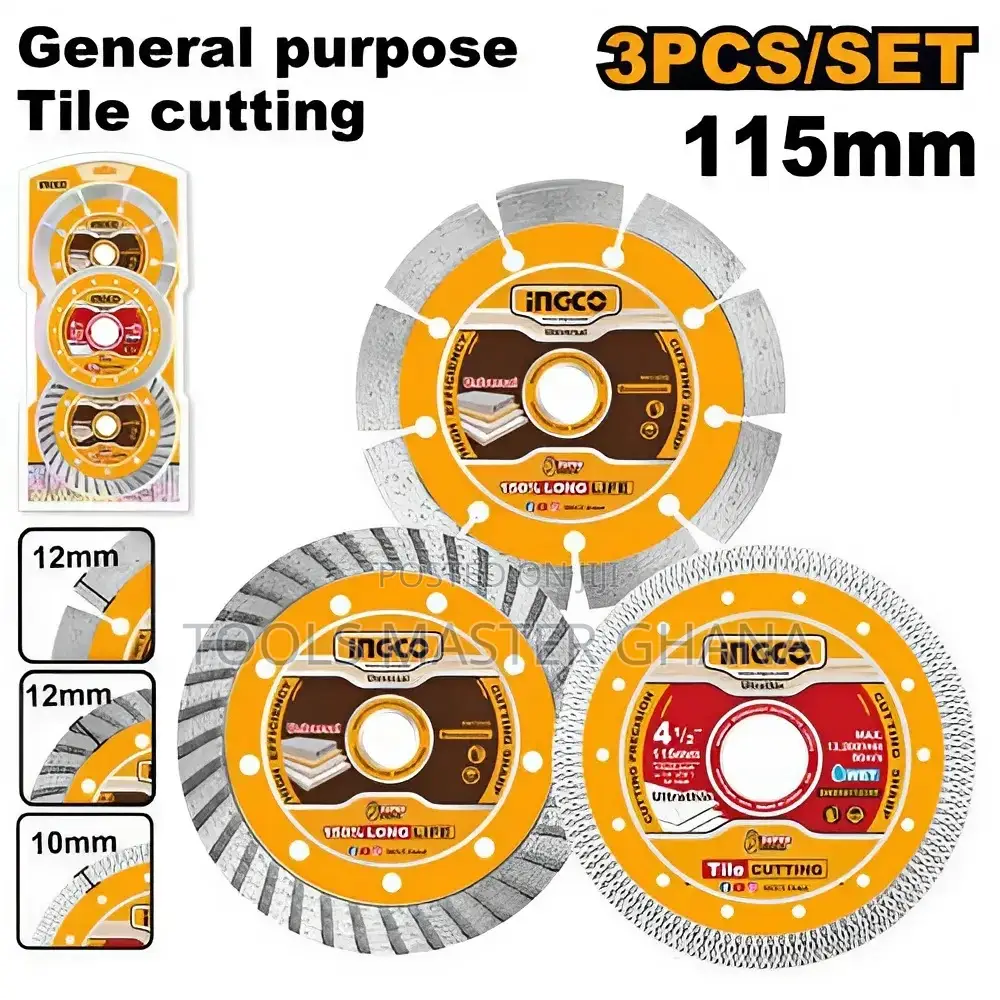 3pcs Diamond Disc Combo Set - Dmd063115
