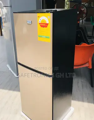 Lastest Doubledoor Bottom Freezer Gold 136L Nasd2-18fl