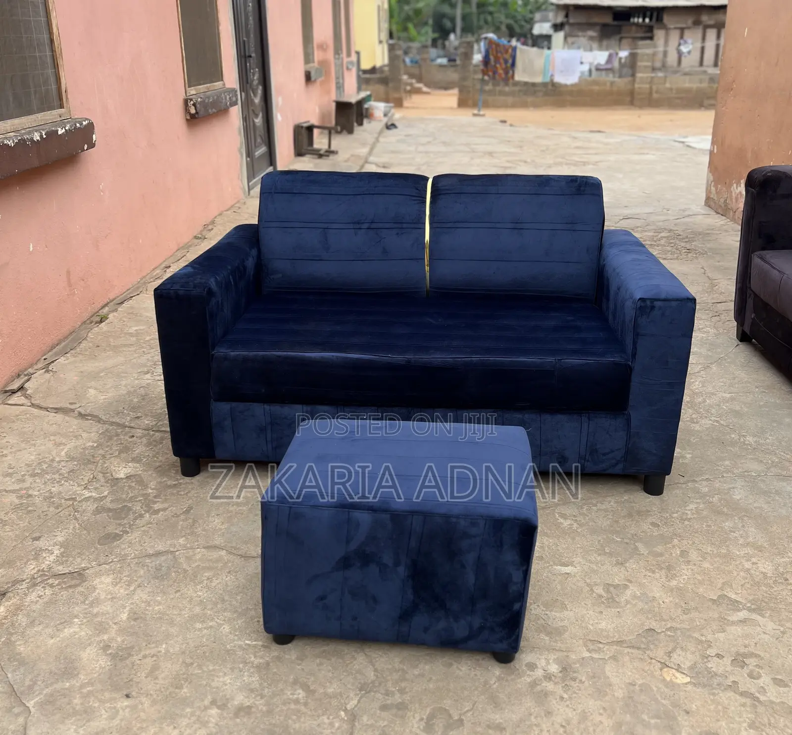 2in1 Furniture + Table Blue