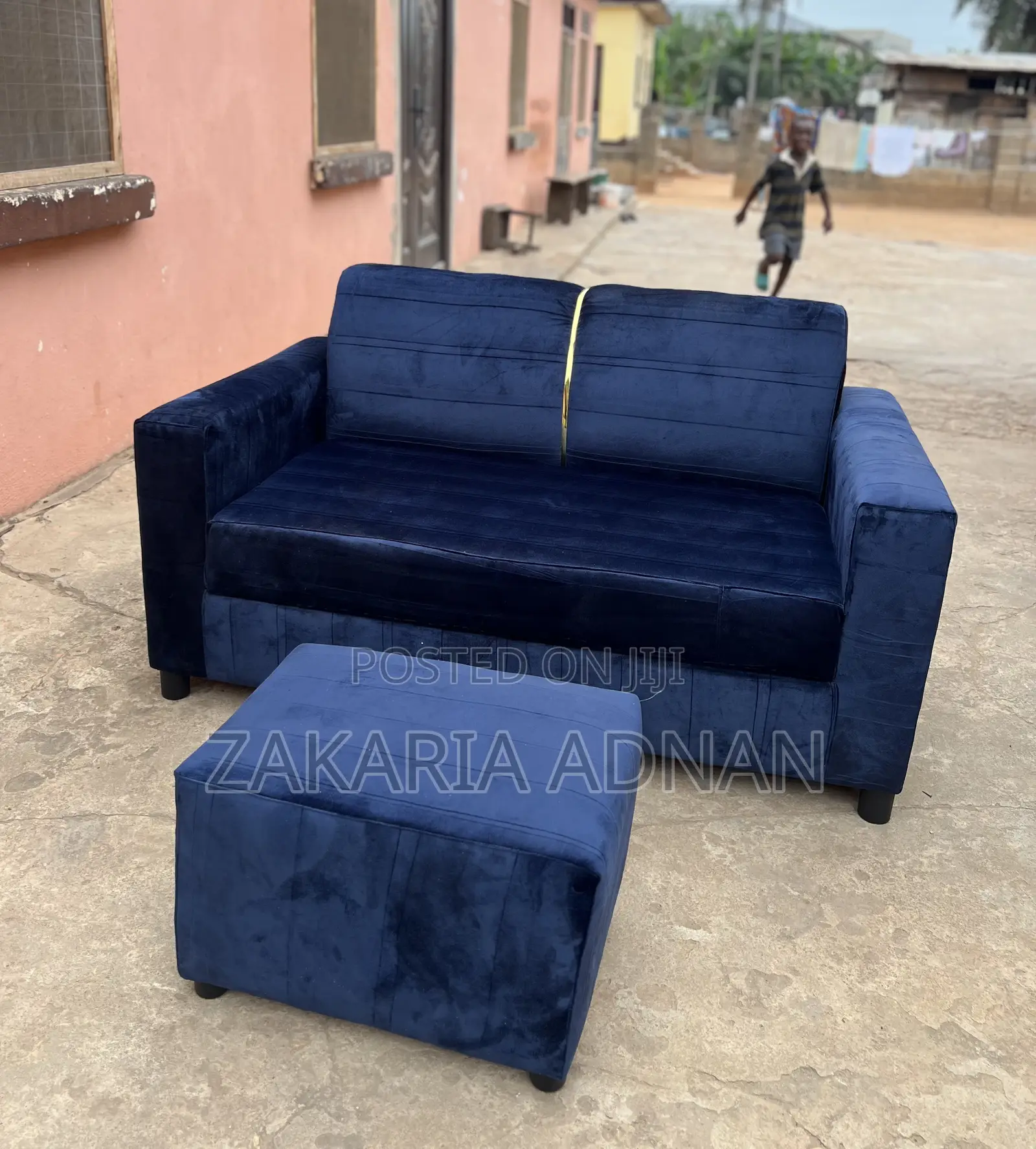 2in1 Furniture + Table Blue