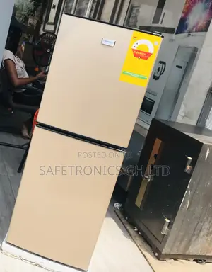 Design Gold 136L Bottom Freezer Nasd2-18fl Doubledoor Fridge