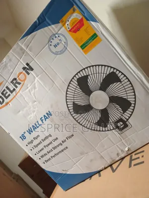 Delron18" Wall Fan: Fast Cooling
