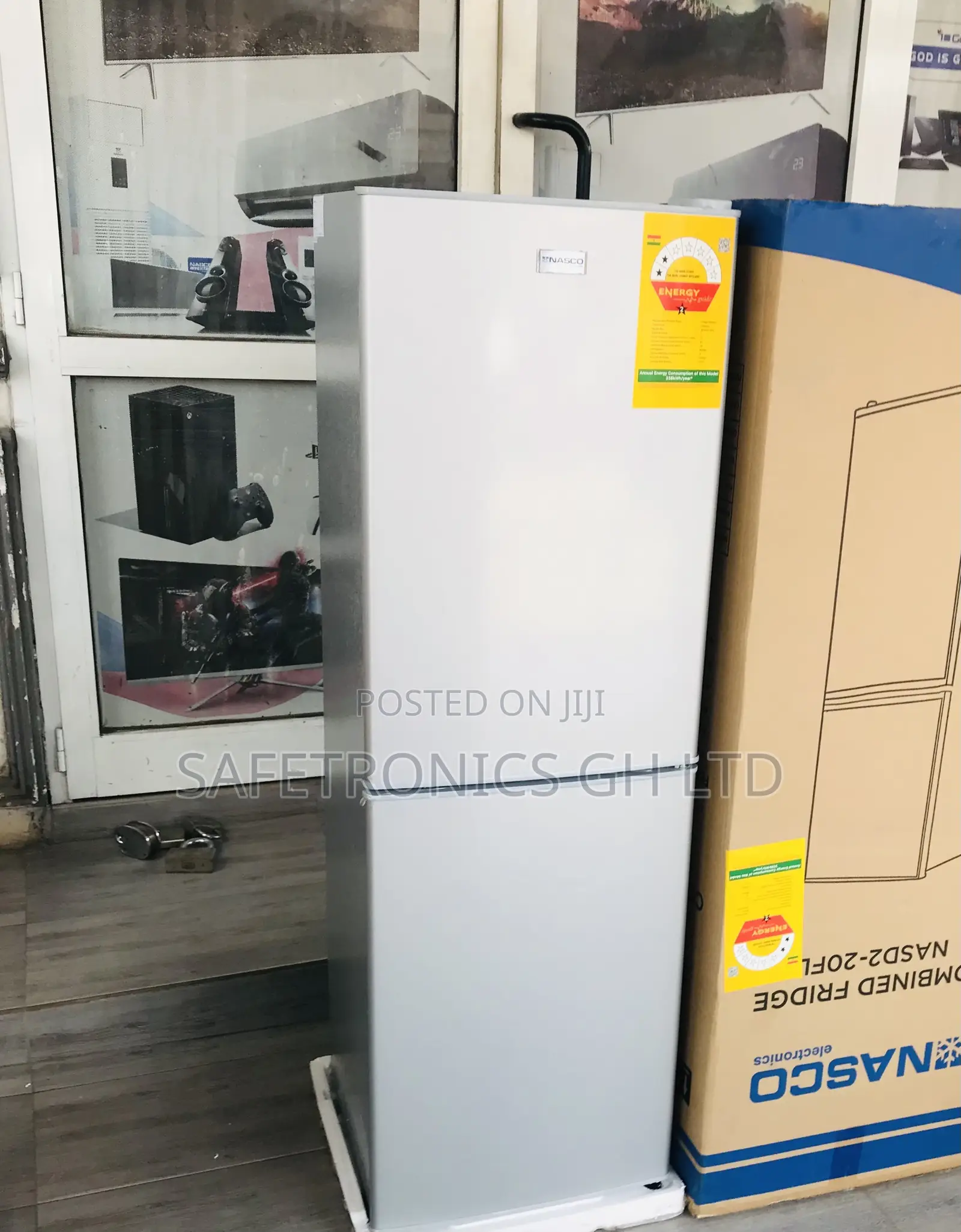 Eco-Friendly 158L Bottom Freezer Nasd2-20fl Doubledoor
