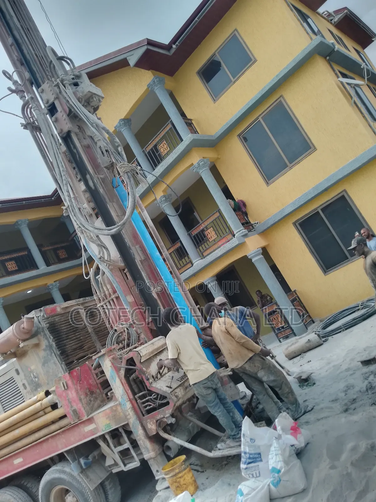 Kasoa Liberia Camp Borehole Drilling