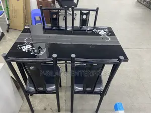Dining Set With 4chairs Glass