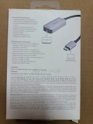 USB-C To HDMI Adapter Original Targus Brand Type-c To HDMI