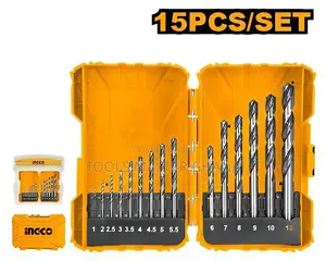 15 Pcs Hss Drill Bits Set # Akdl51501