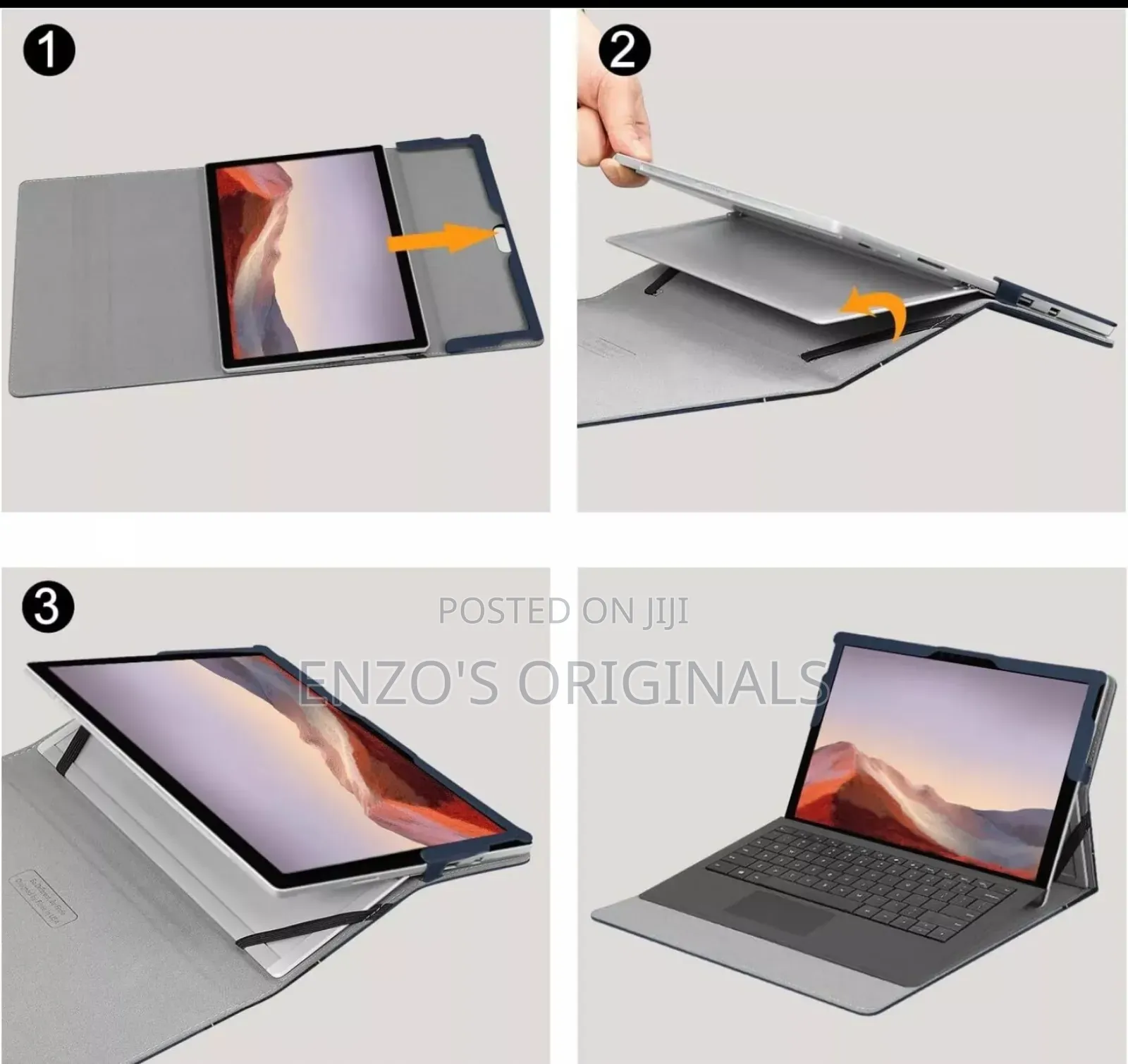 Microsoft Surface Pro 3 to 12 Leather Case by Fintie.