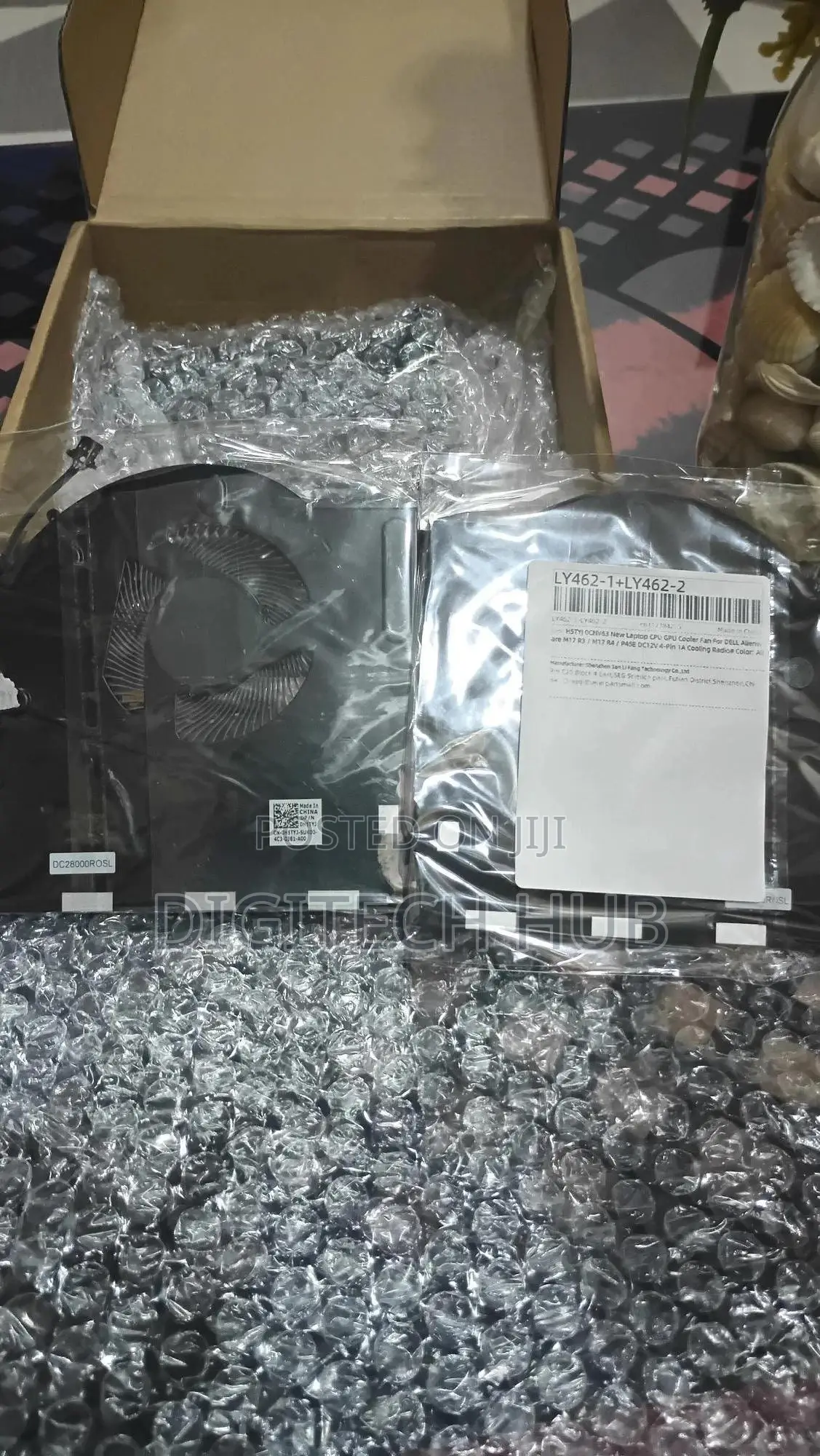Gpu and Cpu Fan for Dell Alienware P45e