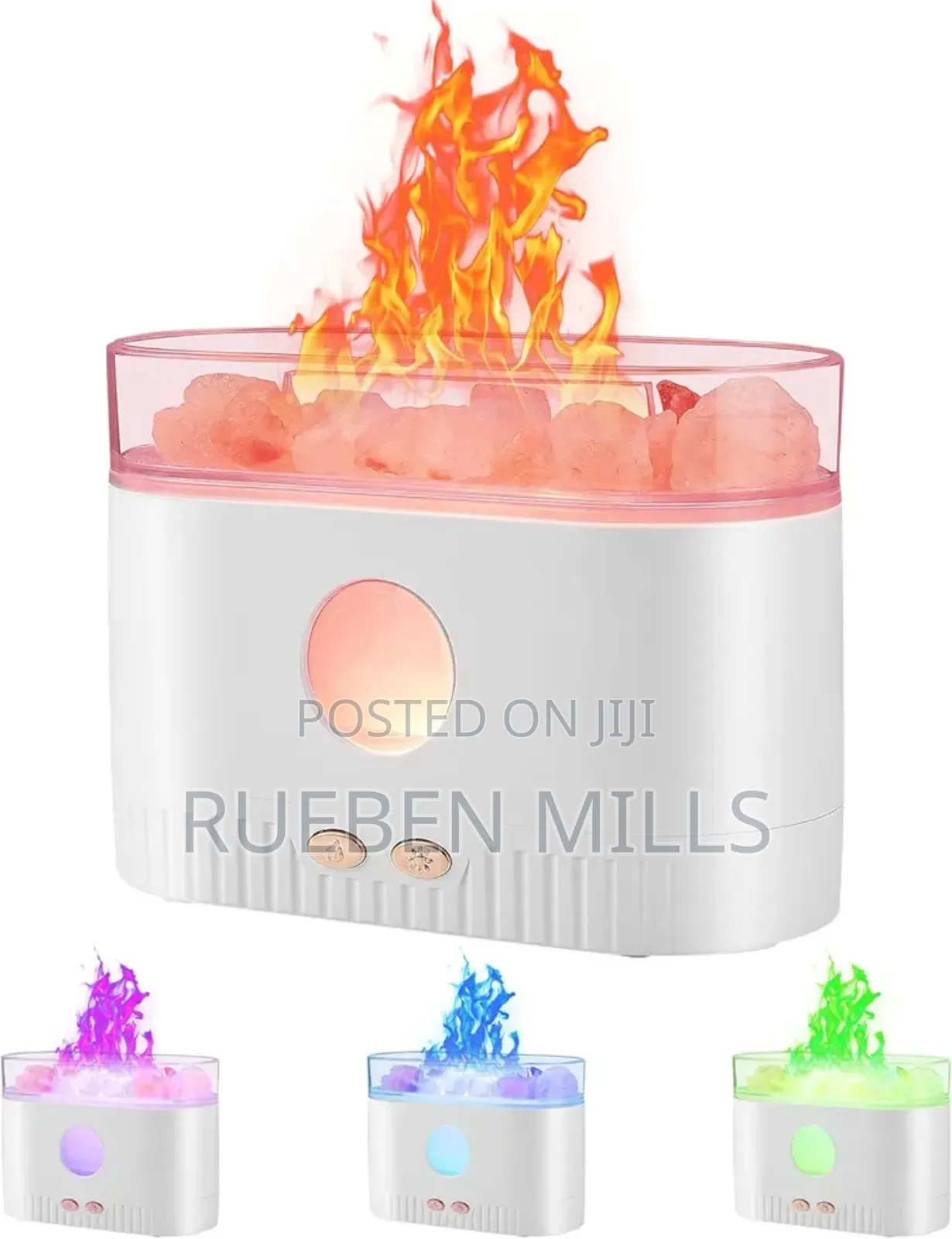 200ml Himalayan Salt Lamp Essential Oil Diffuser Humidifier