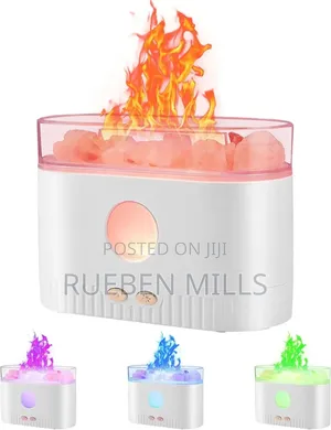200ml Himalayan Salt Lamp Essential Oil Diffuser Humidifier