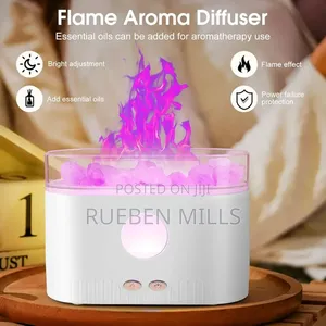 200ml Himalayan Salt Lamp Essential Oil Diffuser Humidifier