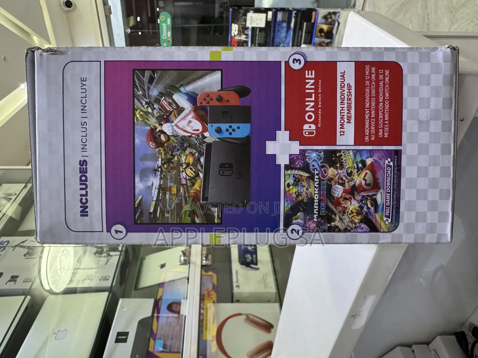 Nintendo Switch With Mario Bundle