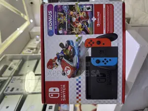 Nintendo Switch With Mario Bundle