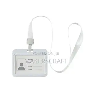 ID Card Holder With Lanyard