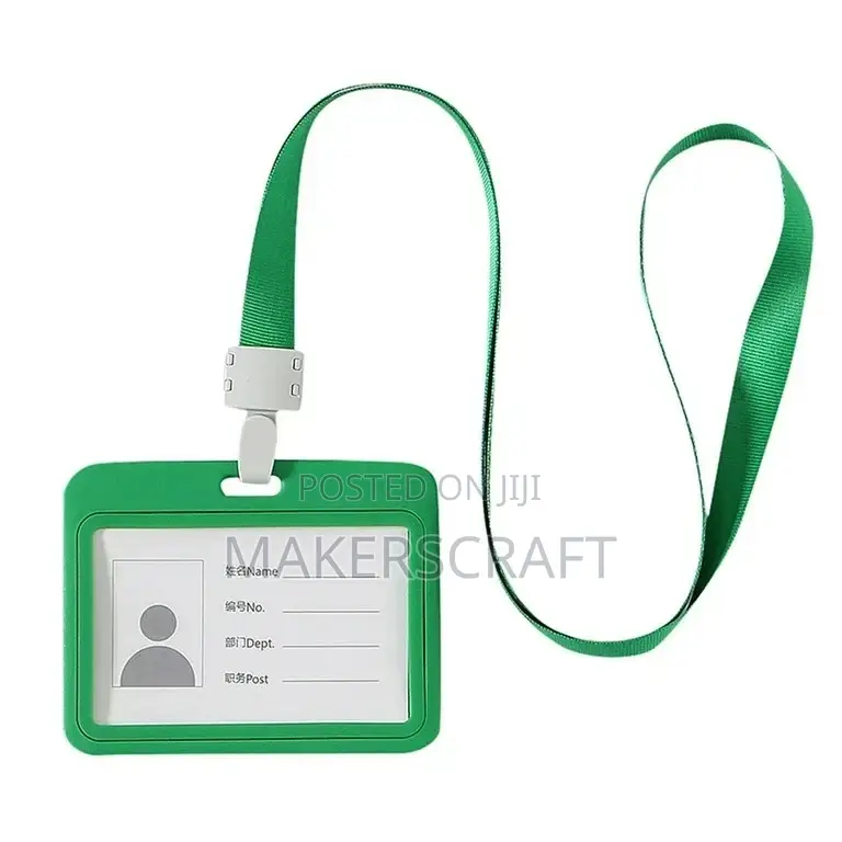 ID Card Holder With Lanyard