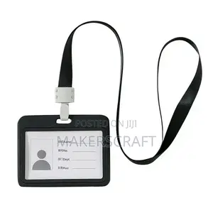 ID Card Holder With Lanyard