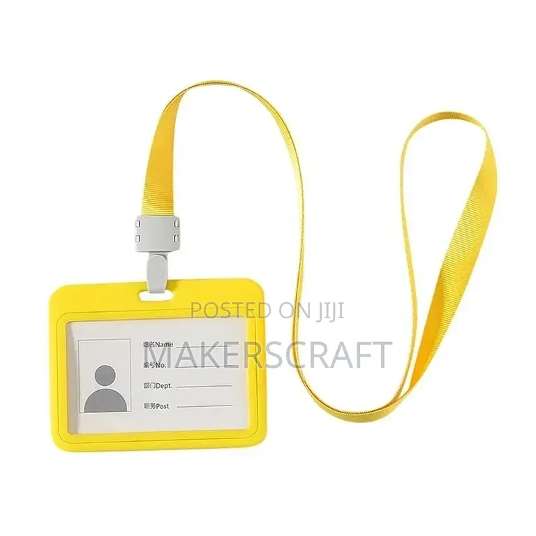 ID Card Holder With Lanyard