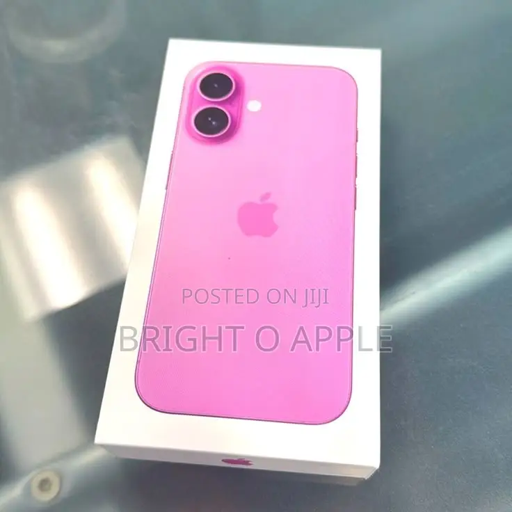 New Apple iPhone 16 128 GB Pink
