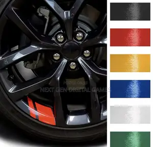 6pieces Reflective Car Wheel Sticker