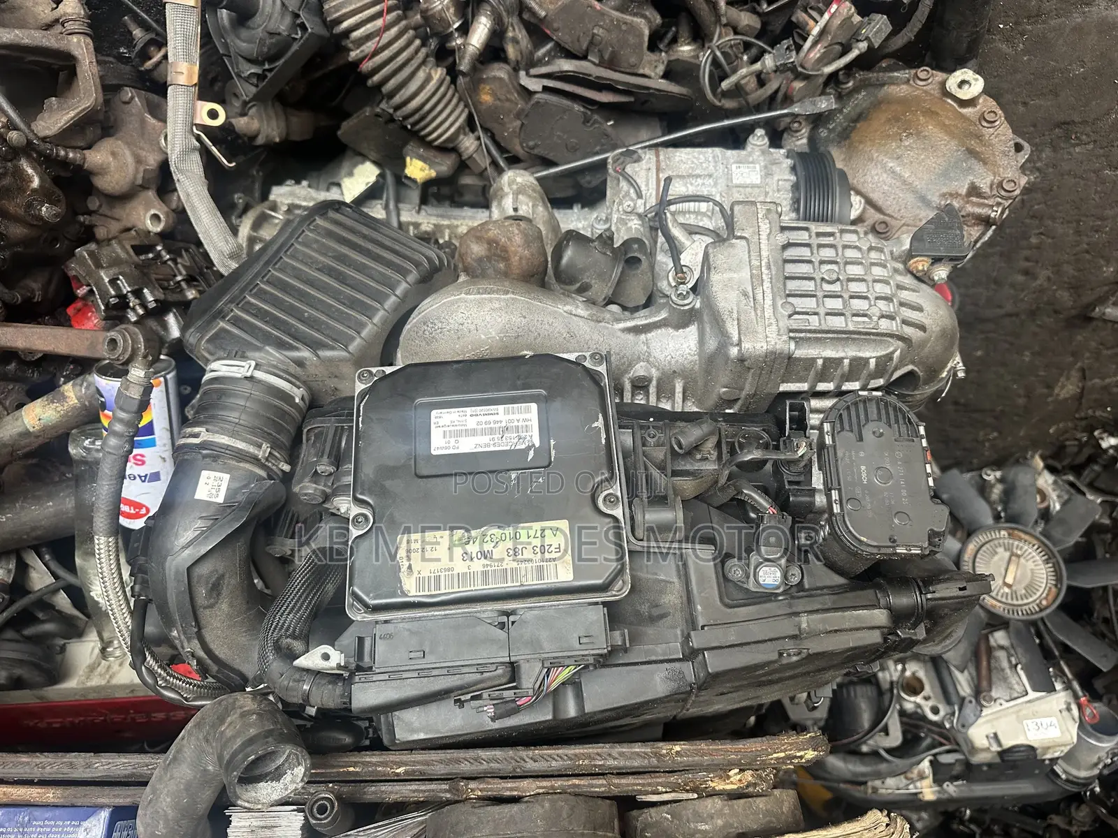Mercedes Benz C180 W203 Complete Engine Available