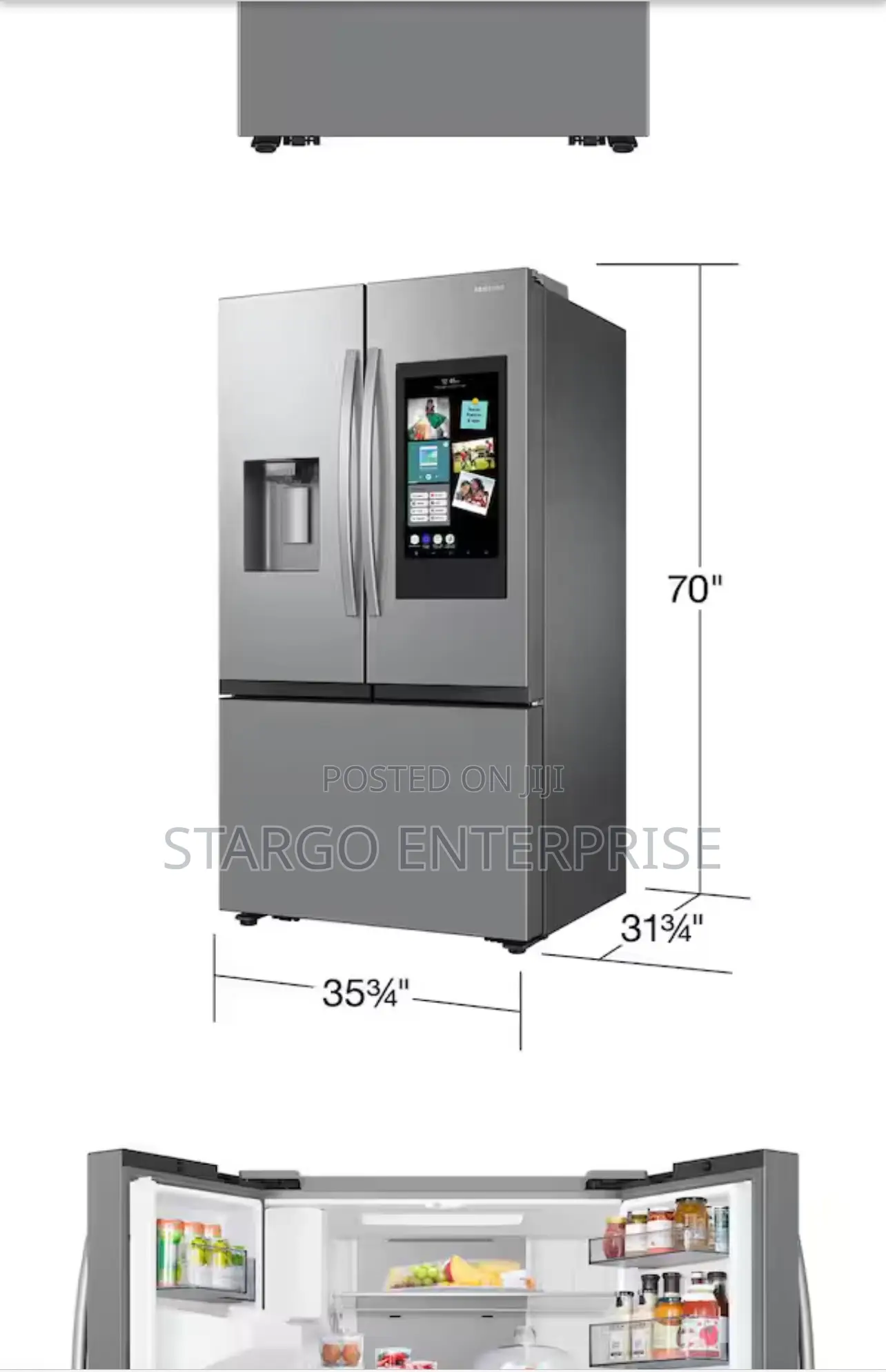 Samsung Family Hub Smart Fridge From Usa