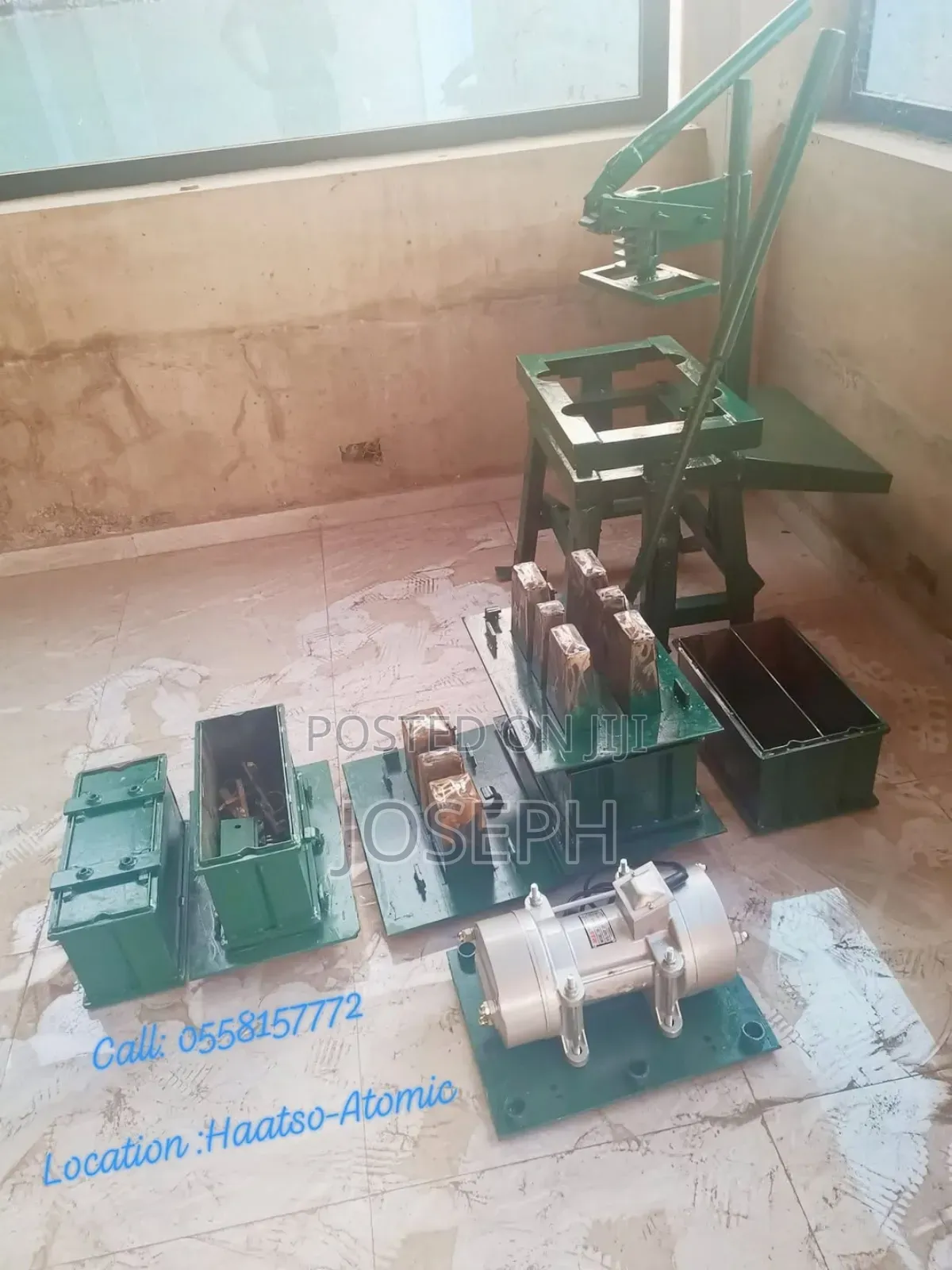 Electric Block Moulding Machine