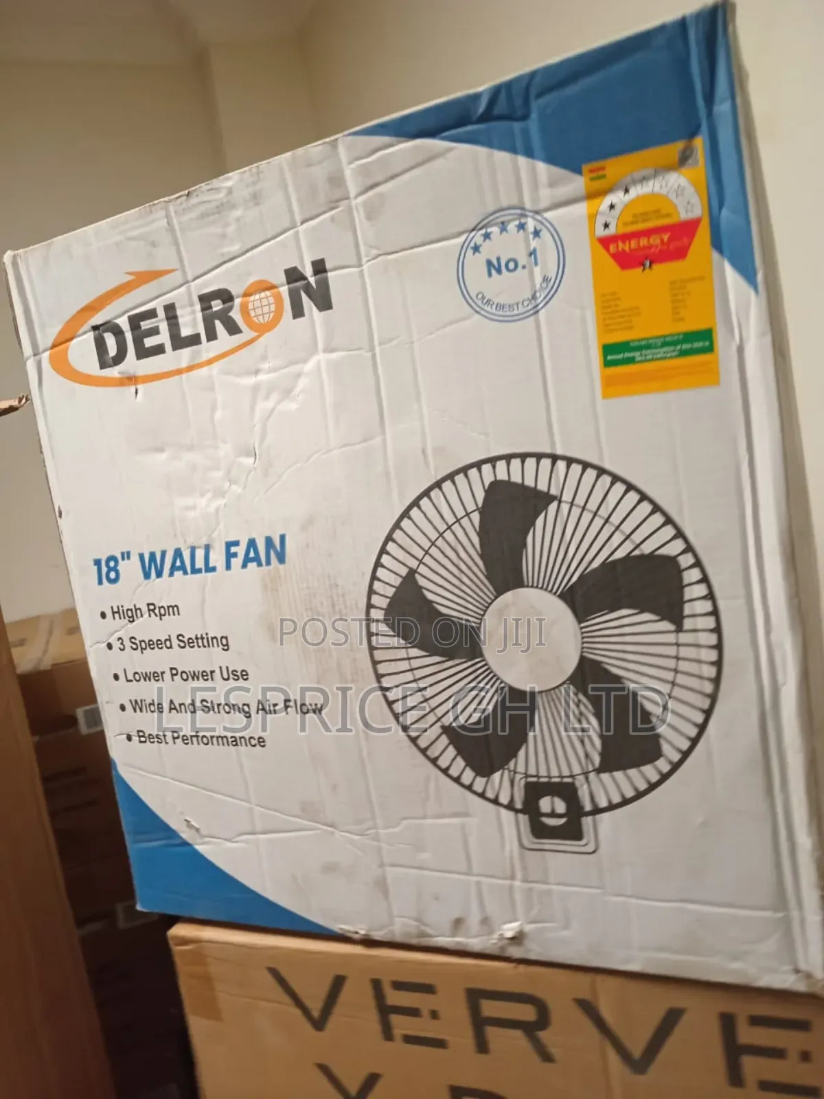 Delron 18" Walk Fan - Function Efficiently!