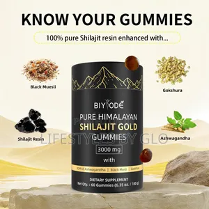 Pure Shilajit Himalayan Gummies With Ashwagandha Gaulshura