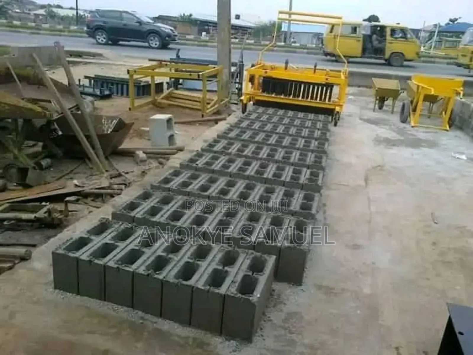 Layer Block Machine(Solid Hollow)7 Blocks at a Time