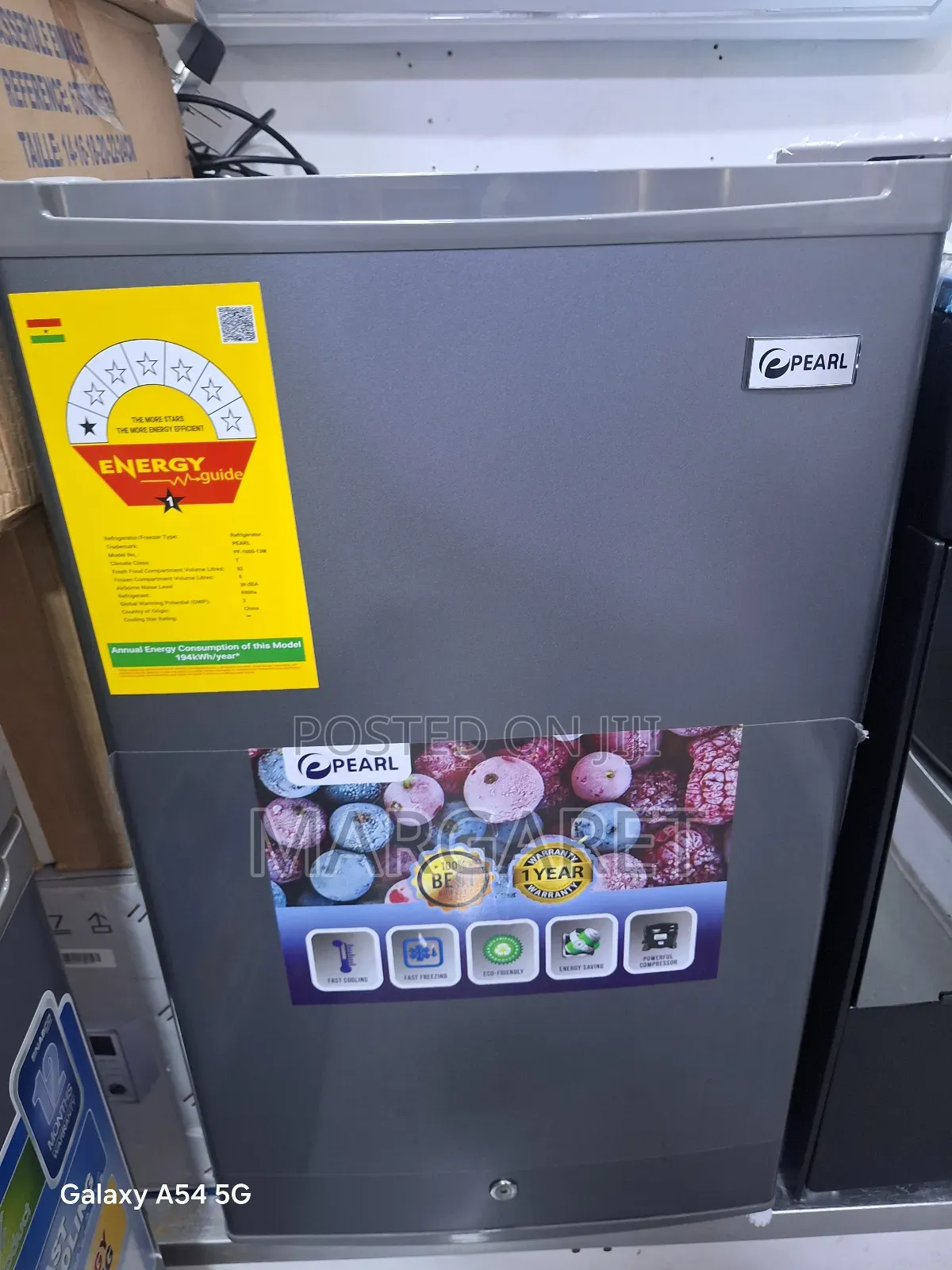 Fast Freezer and Cooling Pearl Table Top Fridge