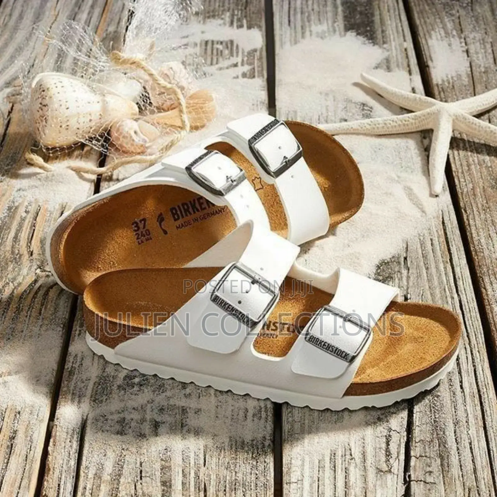 Birkenstock Two Strap White