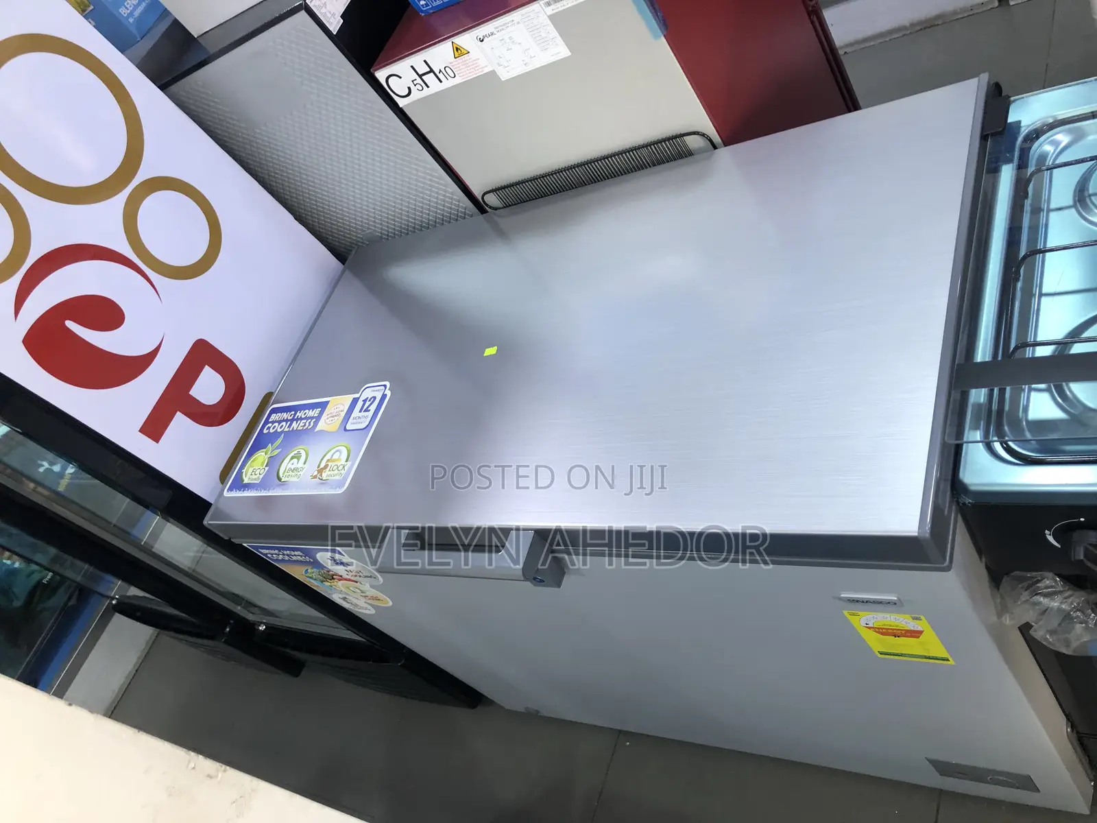 290 Liters Nasco Chest Freezer With White Basket