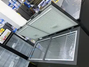 Pearl Freezer With 400 Liters and Glass on Top Available