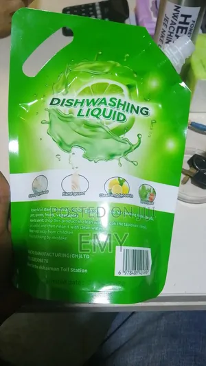 Active Dish Washing Liquid, Lemmon Flavoured Soap.Home Exter