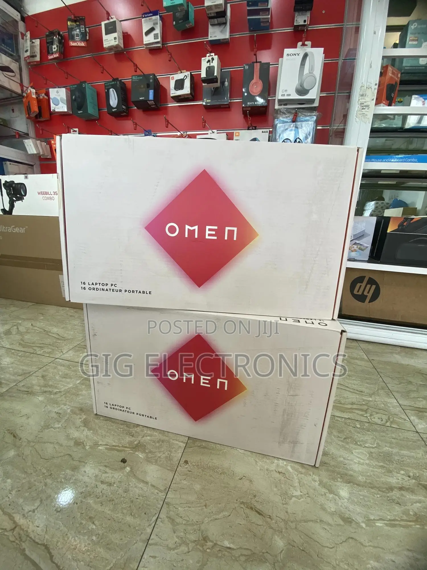 New Laptop HP Omen 16 16GB Intel Core I7 SSD 1T