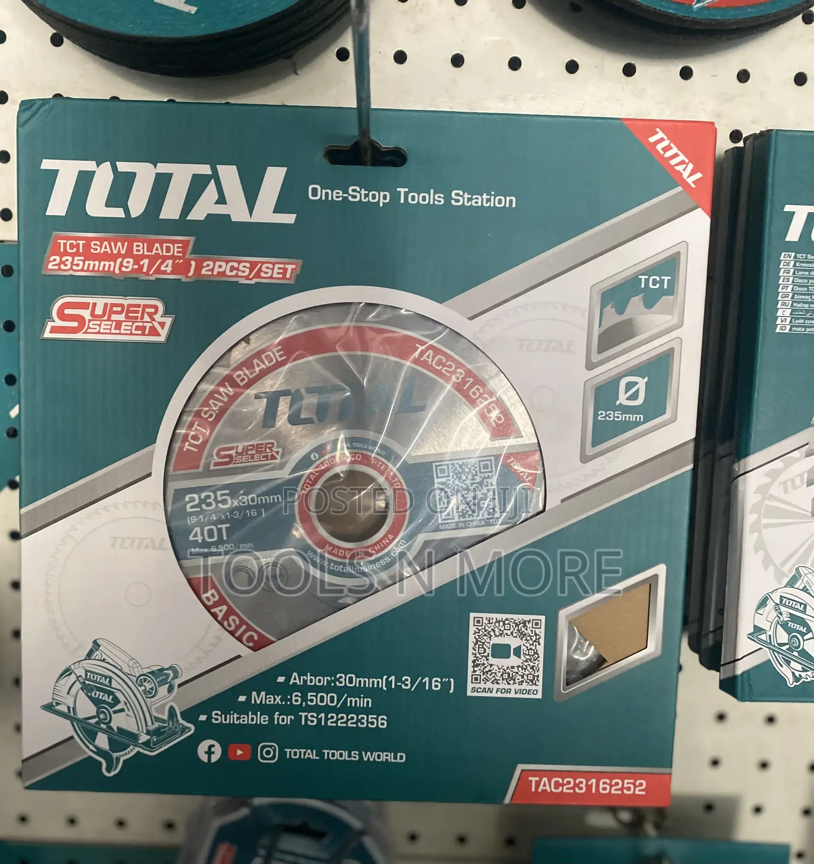 Total Wood Cutting Disc 9” (2 Pieces Set)
