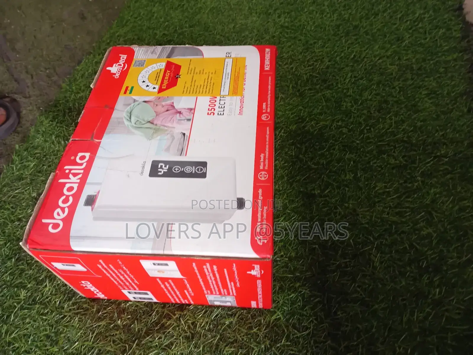 Energy 5500W Water Heater Decakila Instant Water Heater